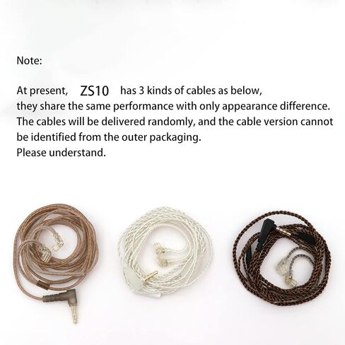 Linsoul KZ ZS10 5 Drivers in Ear Monitors High Resolution Earphones/Earbuds with Detachable Cable (without Mic, Blue) in Saudi Arabia