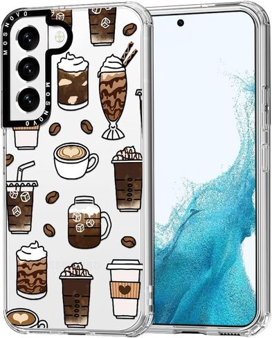 حافظة MOSNOVO لهاتف Samsung Galaxy S24 Ultra، [Buffertech 6.8ft حماية من السقوط بدرجة عسكرية] [تقنية مضادة للتقشير] تصميم غطاء هاتف ممتص للصدمات من مادة TPU - أرض الديناصورات in Kuwait