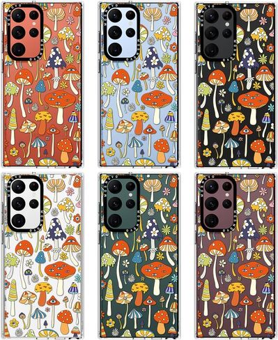 MOSNOVO Case for Samsung Galaxy S24 Ultra, [Buffertech 6.8ft Military-Grade Drop Protection] [Anti Peel Off Tech] Clear TPU Bumper Phone Case Cover Design - Dinosaur Land in Saudi Arabia