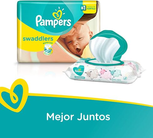 Pampers Swaddlers Diapers, Newborn 20 Count in Kuwait