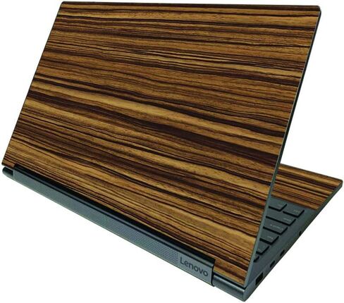 MightySkins Skin Compatible with Lenovo Yoga C940 15" (2020) - Gray Wood | Protective, Durable, and Unique Vinyl Decal wrap Cover | Easy to Apply, Remove, and Change Styles | Made in The USA in Saudi Arabia