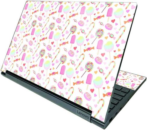 MightySkins Glossy Glitter Skin Compatible with Lenovo Yoga C940 15" (2020) - Sweet Watermelons | Protective, Durable High-Gloss Glitter Finish | Easy to Apply and Change Styles | Made in The USA in Saudi Arabia
