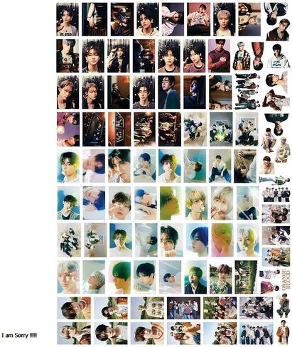 ENHYPEN Stickers 2024 New Album ENHYPEN Vinyl Waterproof Decals Gift for Water Bottles, Laptop,Luggage(92PCS) Colorful in Saudi Arabia