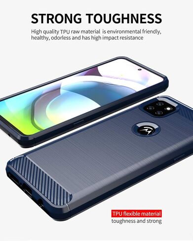 حافظة Moto One 5G Ace، حافظة Motorola one 5G Ace مع واقي شاشة عالي الدقة، غطاء هاتف واقٍ ناعم نحيف من مادة TPU غير قابل للانزلاق لهاتف Motorola Moto One 5G UW Ace (أسود مصقول TPU) in Kuwait