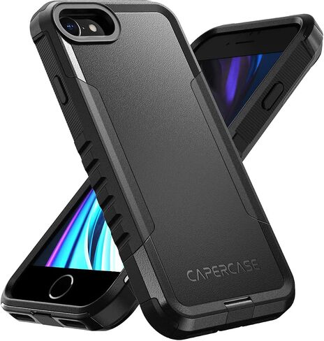 حافظة متينة مقاومة للصدمات لهاتف iPhone SE الجيل الثالث (2022) والجيل الثاني (2020)، حافظة iPhone 8/7، [درجة عسكرية مضادة للسقوط] حافظة هاتف واقية خفيفة الوزن وشديدة التحمل وخفيفة الوزن، أزرق in Saudi Arabia