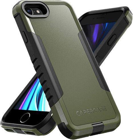 حافظة متينة مقاومة للصدمات لهاتف iPhone SE الجيل الثالث (2022) والجيل الثاني (2020)، حافظة iPhone 8/7، [درجة عسكرية مضادة للسقوط] حافظة هاتف واقية خفيفة الوزن وشديدة التحمل وخفيفة الوزن، أزرق in Saudi Arabia