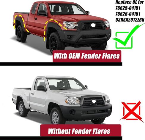 KEYOOG Front & Rear Mud Flaps Splash Guards Fit for 2014-2019 Chevy Silverado 1500/Ld /2500 HD/ 3500 HD, 4-Pc Set Mud Guards Splash Guard Black - Fit The Models with Single Rear Wheels in Saudi Arabia