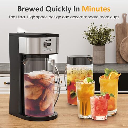 Sunvivi Single Serve Coffee Maker, Single Cup Coffee Brewer with 3 Brewing Options for K Cup Pod or Ground Coffee, 30oz Removable Water Reservoir & Reusable Filter, Ideal for Home & Office, Black in Saudi Arabia