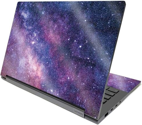 MightySkins Glossy Glitter Skin Compatible with Lenovo Yoga C940 14" (2020) - Galactic Landscape | Protective, Durable High-Gloss Glitter Finish | Easy to Apply and Change Styles | Made in The USA in Saudi Arabia