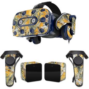 MightySkins Skin Compatible with HTC Vive Pro VR Headset - Mc2 Blaze | Protective, Durable, and Unique Vinyl Decal wrap Cover | Easy to Apply, Remove, and Change Styles | Made in The USA
