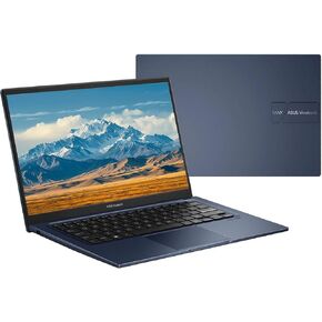 ASUS Vivobook 14 INCH FHD Lightweight Laptop, Intel Core i3-1215U(Beat i5-1135G7), 24GB RAM 1TB SSD, Chiclet Keyboard, WiFi 6E, Type-C, Camera, HDMI, Windows 11, Quiet Blue + BWE Accessories