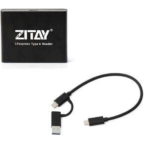 ZITAY CFexpress Type A Card Reader, CFexpress Card Adapter Type A USB 3.2 Gen 2 10Gbps