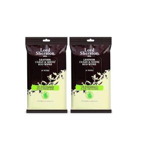 Leather Wipes Pack (24) - Pack of 2