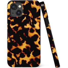 uCOLOR Case Compatible with iPhone 13 Pro 6.1" 2021 Marble Pattern Stylish Matt Hybrid Ultra Slim Soft TPU Protective Case (Tortoise Shell, iPhone 13 Pro 6.1")