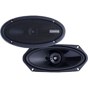 Memphis Audio PRX410 Power Reference Series 4x10 2-Way Coaxial Speakers with Swivel Tweeters - Pair