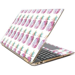 MightySkins Glossy Glitter Skin Compatible With HP Spectre x360 15.6" Gem-Cut (2019) - Pineapple Lane | Protective, Durable High-Gloss Glitter Finish | Easy to Apply and Change Style | Made in The USA