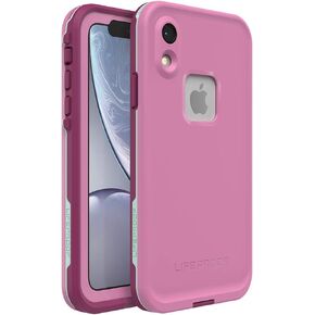 LifeProof iPhone XR FRĒ Series Case - BODY SURF (CEMENT/GARGOYLE/HAWAIIAN OCEAN), waterproof IP68, built-in screen protector, port cover protection, snaps to MagSafe in Kuwait