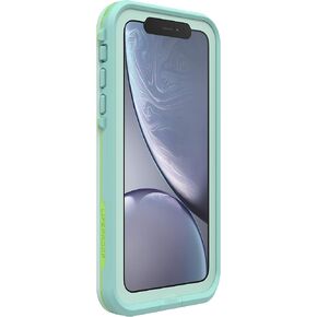 LifeProof iPhone XR FRĒ Series Case - BODY SURF (CEMENT/GARGOYLE/HAWAIIAN OCEAN), waterproof IP68, built-in screen protector, port cover protection, snaps to MagSafe