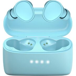 KOSETON Wireless Earbuds Bluetooth Headphones, Bluetooth 5.1 Technology, Mini Sports Headset, Built-in Microphone for HD Calls and Listening to Music, with Unicorn Charging Case, Blue