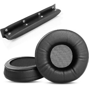1Sets of Replacement Earpads Ear Pads with Headband Cushions Cover Cups Compatible with Beyerdynamic Custom One Pro Headphones