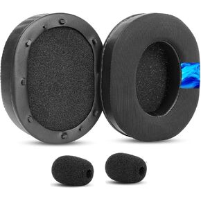 Cooling Gel Replacement Earpads Cushions Compatible with Razer BlackShark V2/BlackShark V2 Pro/BlackShark V2 X Gaming Headset Ear Pads with Cooling Gel Layer