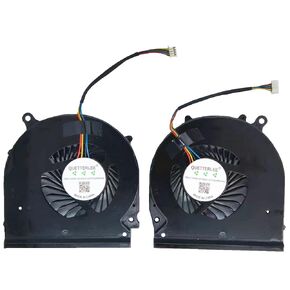 Replacement New Laptop CPU + GPU Cooling Fan for Gigabyte P56 P56XT P56X V7 7700HQ GTX1070 Series BS4805HS-U3B BS4805HS-U3C DC5V 0.5A Fan