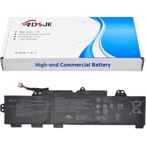 TT03 TT03XL Laptop Battery for HP EliteBook 850 G5 G6 755 G5 ZBook 15U G5 G6 G536 G541 G542 G544 G5-42 G5-44 G5-41 G5-36 Series TT03056XL HSTNN-LB8H HSTNN-DB8K 932824-2C1 933322-855 932824-421 56Wh