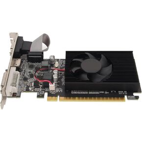 Diyeeni GT610 1GB DDR3 Graphics Card, DVI VGA HD Multimedia Interface, Silent Gaming Cooling Fan
