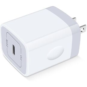 25W Samsung Fast Charger Block for Samsung Galaxy A15 5G/A55/S24 Ultra/A14/A54/A35/S23 Plus/A13/A03s/A53/S21/S22+,iPhone 15/14/13/12/11,Pixel 8/7a/6,USB Type C Charger Box Wall Plug Cube Power Adapter