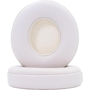 Replacement Ear Pads Compatible with Beats Solo 2.0 Solo 3.0 Wireless Headphones Soft Comfort Protein Leather Memory Foam Resilient（Pink.
