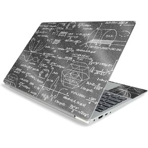MightySkins Glossy Glitter Skin Compatible with Lenovo IdeaPad S340 15" (2019) - Mathematical | Protective, Durable High-Gloss Glitter Finish | Easy to Apply and Change Style | Made in The USA