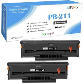 PB-211 PB211 PB 211E PB-211EV PB 211EV Compatible Toner Cartridge 1600 Pages for P2500W P2502W P2207 M6550 M6500NW M6550NW M6600 M6600NW M6602NW M6552 M6552NW M6602N Printers (Black,1-Pack)