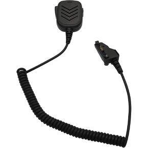 GoodQbuy® Waterproof Rainproof Professional Heavy Duty Speaker Mic Microphone PTT for Kenwood TK-280 TK-380 TK-480 TK-481 TK-2140 TK-3140 TK-280 TK-290 TK-390 TK-190 TK-830 Radio Multipin