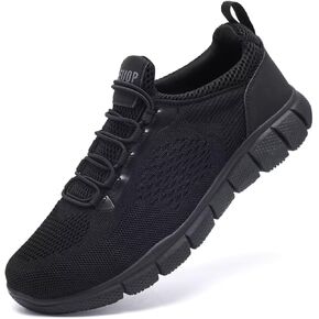 XUVUVJU Men's Leather Non Slip Food Service Shoes Comfortable Lightweight Slip Resistant Chef Shoes for Kitchen,Restaurant,Hospital