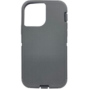 Replacement Rubber Outer Skin Shell Compatible with Otterbox Defender Case iPhone 11 (Black)