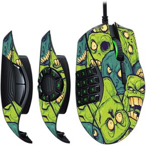 MightySkins Skin Compatible with Razer Naga Trinity - Monster Pattern | Protective, Durable, and Unique Vinyl Decal wrap Cover | Easy to Apply, Remove, and Change Styles | Made in The USA