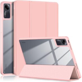 Case for Xiaomi Redmi Pad SE 11 inch 2023,Anti-Collision Transparent Back Shell Cover with Auto Wake/Sleep Function,Black