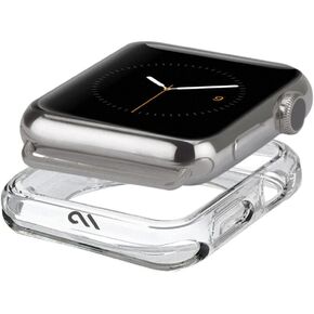 Case-Mate - Apple Watch Bumper Case - 38mm 40mm - NAKED TOUGH - Apple Watch Series 1, 2, 3, 4, 5 - Clear