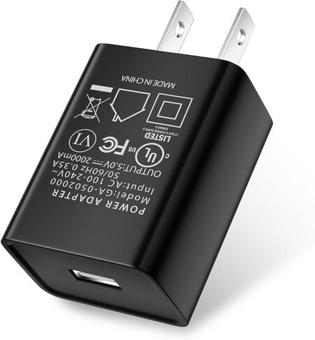 Fast Charger Adapter Compatible for Kindle Fire HD Tablet Stick,Oasis,Kids E-Readers,USB Power Adapter Compatible with Samsung Galaxy Tab A 10.1,8.0, 7.0, 9.7,Tab E,S2,Tab 4,3,SM-T580 and More in Kuwait