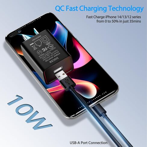 Fast Charger Adapter Compatible for Kindle Fire HD Tablet Stick,Oasis,Kids E-Readers,USB Power Adapter Compatible with Samsung Galaxy Tab A 10.1,8.0, 7.0, 9.7,Tab E,S2,Tab 4,3,SM-T580 and More in Kuwait