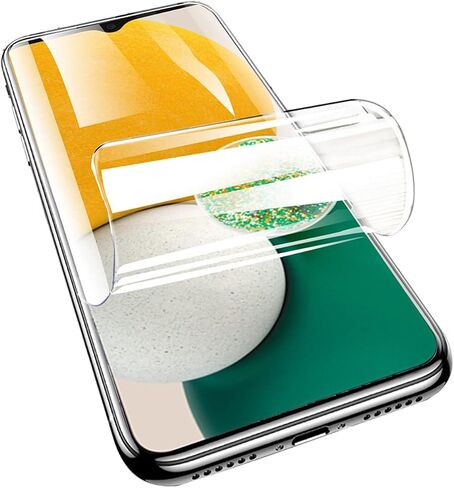 عبوتان من واقي شاشة هيدروجيل مطور لهاتف iPhone 13/13 Pro وiPhone 14 (6.1 بوصة)، مادة TPU المرنة غير القابلة للكسر وطبقة حماية ناعمة شفافة صديقة للحافظة (ليست من الزجاج المقسى) in Saudi Arabia
