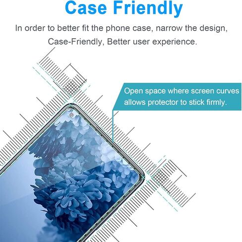 【3+3 عبوات】Coolpow مصمم لهاتف Samsung Galaxy A11 واقي شاشة Samsung A11 واقي شاشة للهاتف الخلوي من الزجاج المقوى، صلابة 9H، وضوح HD، مقاوم للخدش، سهل التركيب، صديق للحافظة. in Kuwait