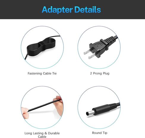 UL Listed AC Charger Fit for Dell Latitude 3590 3490 3390 Laptop Power Supply Adapter Cord in Saudi Arabia