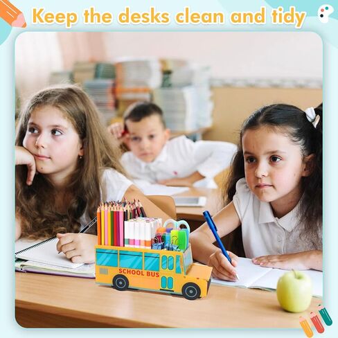 Acrylic Pen Holder for Desk, Marker Organizer, 360 Degree Pencil Holder for Desk,Rotating Desk Organizer,Pen Organizer for Desk,Marker Holder,Art Supply Storage Organizer in Saudi Arabia