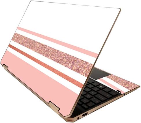 MightySkins Skin for HP Spectre x360 15" (2020) - Trendy Stripes | Protective, Durable, and Unique Vinyl Decal wrap Cover | Easy to Apply, Remove, and Change Styles | Made in The USA in Saudi Arabia