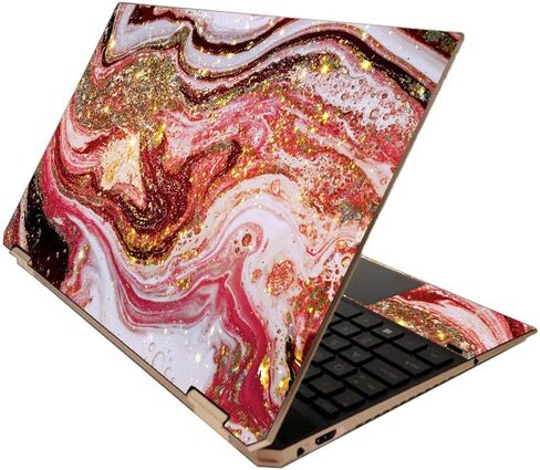 MightySkins Skin for HP Spectre x360 15" (2020) - Trendy Stripes | Protective, Durable, and Unique Vinyl Decal wrap Cover | Easy to Apply, Remove, and Change Styles | Made in The USA in Saudi Arabia