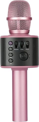 Core Innovations Wireless Bluetooth Karaoke Microphone with LED Lights, Built-in Speakers + HD Recording in Saudi Arabia
