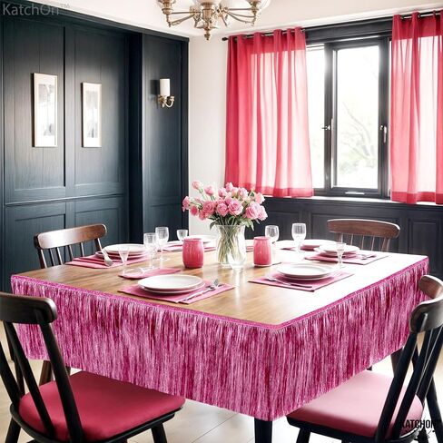 لافتة ذات شراشيب فضية كبيرة الحجم من كاتشون - 6.5 قدم، عبوة من قطعتين | إكليل فضي هامشي لديكورات الحفلات الفضية | لافتة فضية لامعة لرأس السنة الجديدة السعيدة لديكورات فضية للعام الجديد السعيد in Kuwait