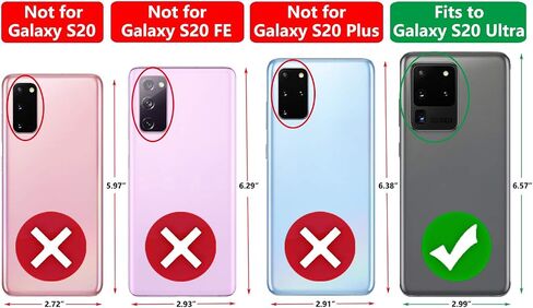 MODOS LOGICOS Case for Samsung Galaxy S20 Ultra / S20 Ultra 5G, [Detachable Wallet][Zipper Cash Storage][14 Card Slots 1 Id Window] PU Leather Purse with Removable Inner Magnetic TPU Case - Grey in Saudi Arabia