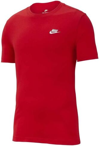 Nike Men's Sportswear Club T-Shirt (as1, Alpha, m, Regular, Regular, Earth) in Saudi Arabia